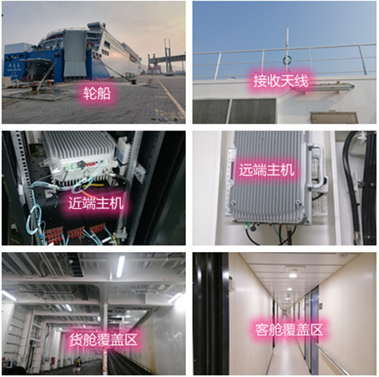  文儒镇海上游轮轮船渔船覆盖案例